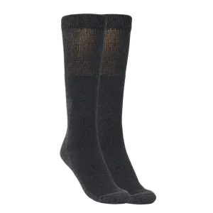 1 Pair Men's Over The Calf Tactical Socks Cushioned Military Boot Socks Size 6-12