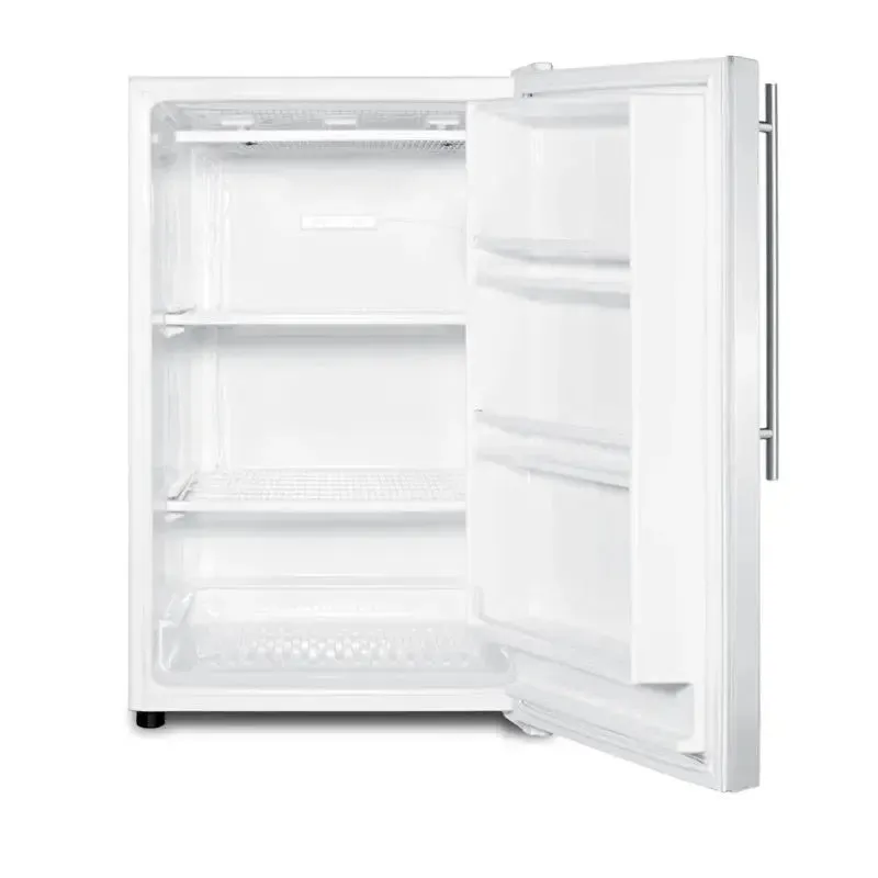 5.04 Cubic Feet Upright Freezer with Adjustable Temperature Controls