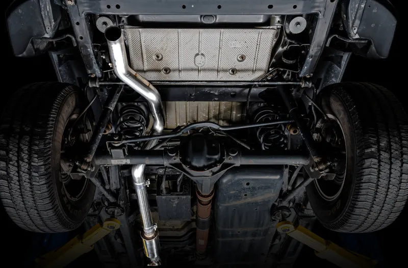 AWE Trail Edition Cat-Back Exhaust (Single Turn-Down Exit): Jeep Gladiator 3.6L V6 2020 - 2024