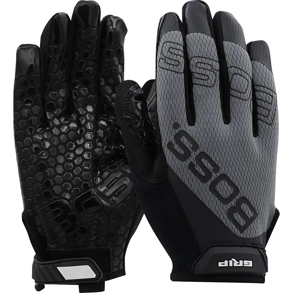 Boss 120-MG1220T/XL Synthetic Microfiber Palm with Silicone Coated Grip and Mesh Fabric Back