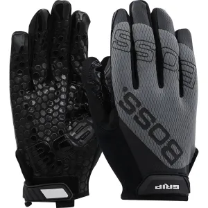 Boss 120-MG1220T/XL Synthetic Microfiber Palm with Silicone Coated Grip and Mesh Fabric Back