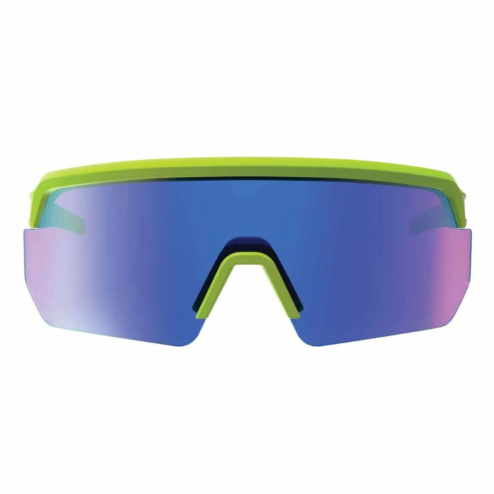 Ergodyne 55018 AEGIR-AFASM Lime Frame Blue Mirror Lens Anti Scratch Anti Fog Safety Glasses