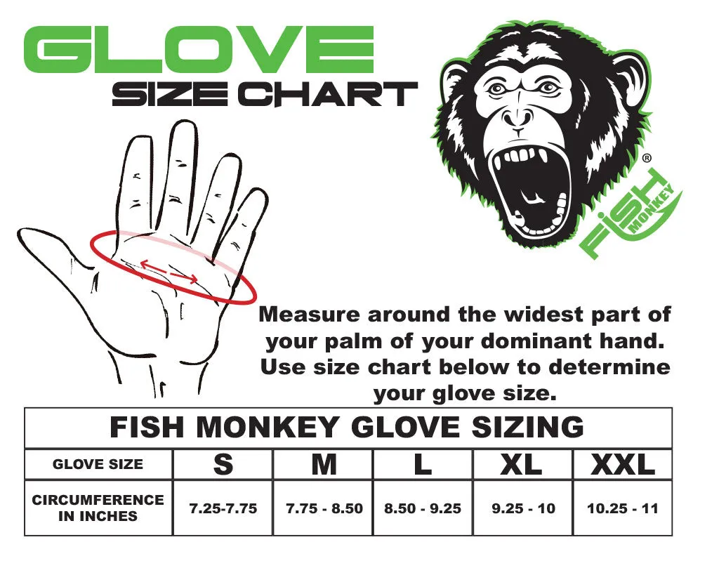 Fish Monkey The Blocker Neoprene Fishing Gloves