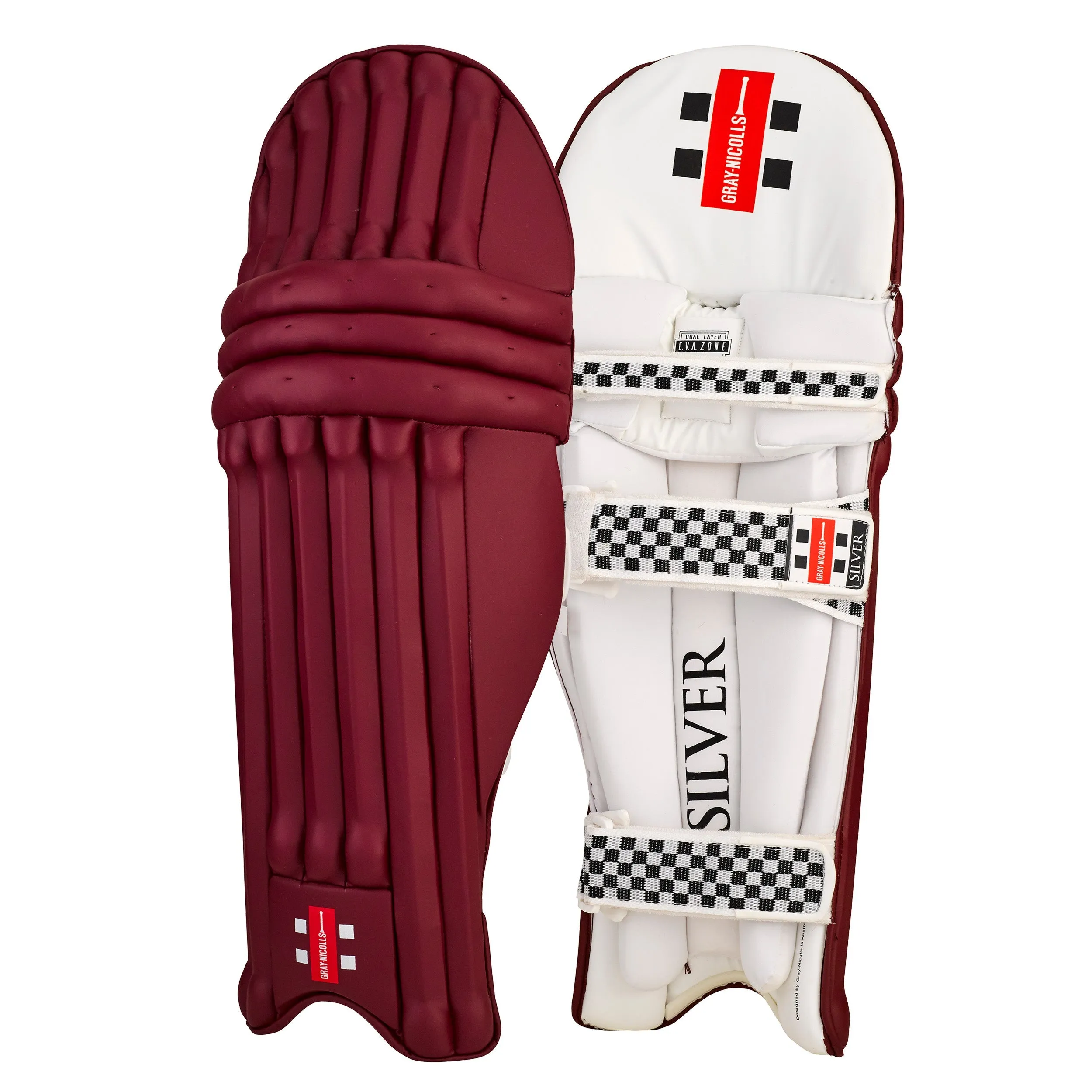 Gray Nicolls Silver - Coloured Cricket Batting Pads