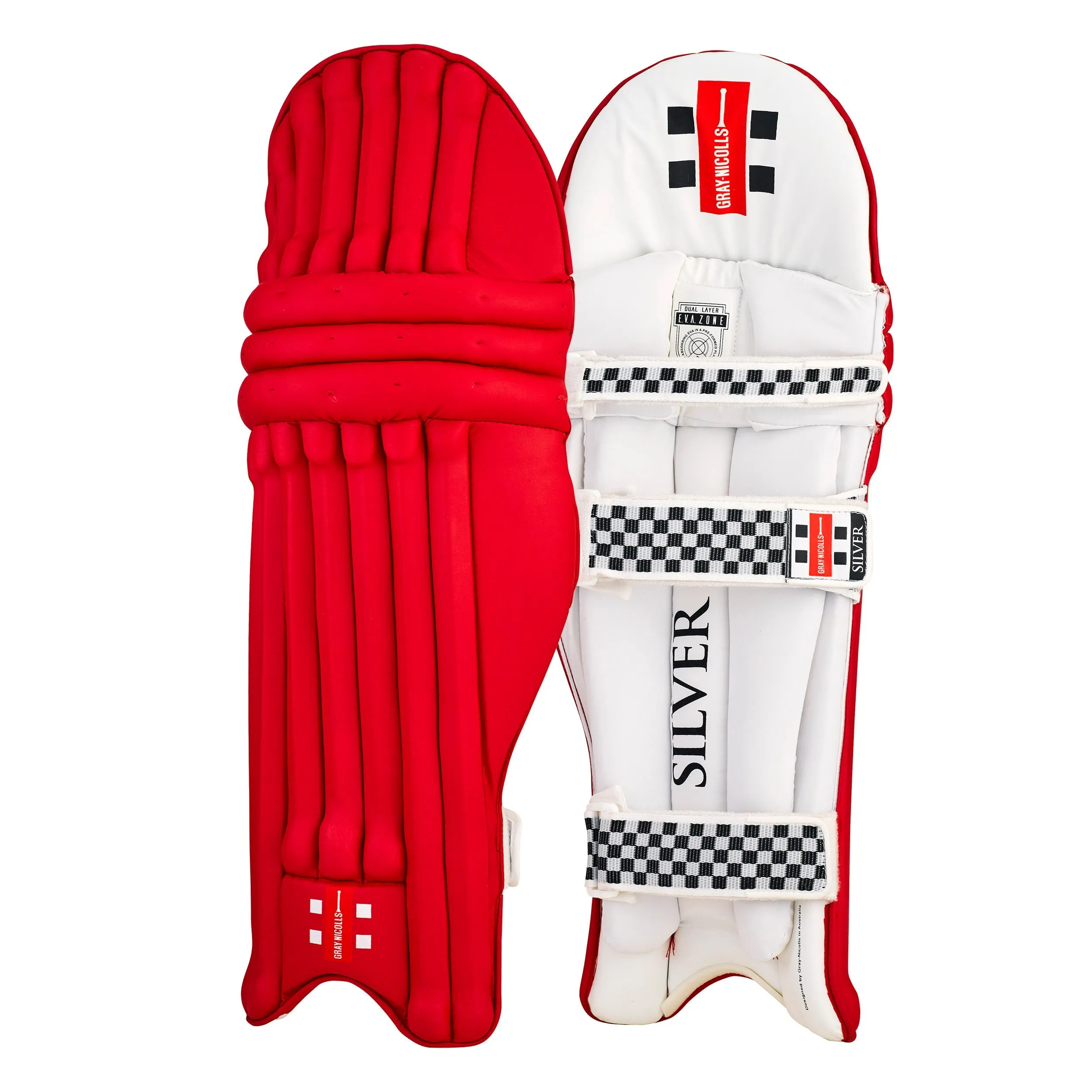 Gray Nicolls Silver - Coloured Cricket Batting Pads