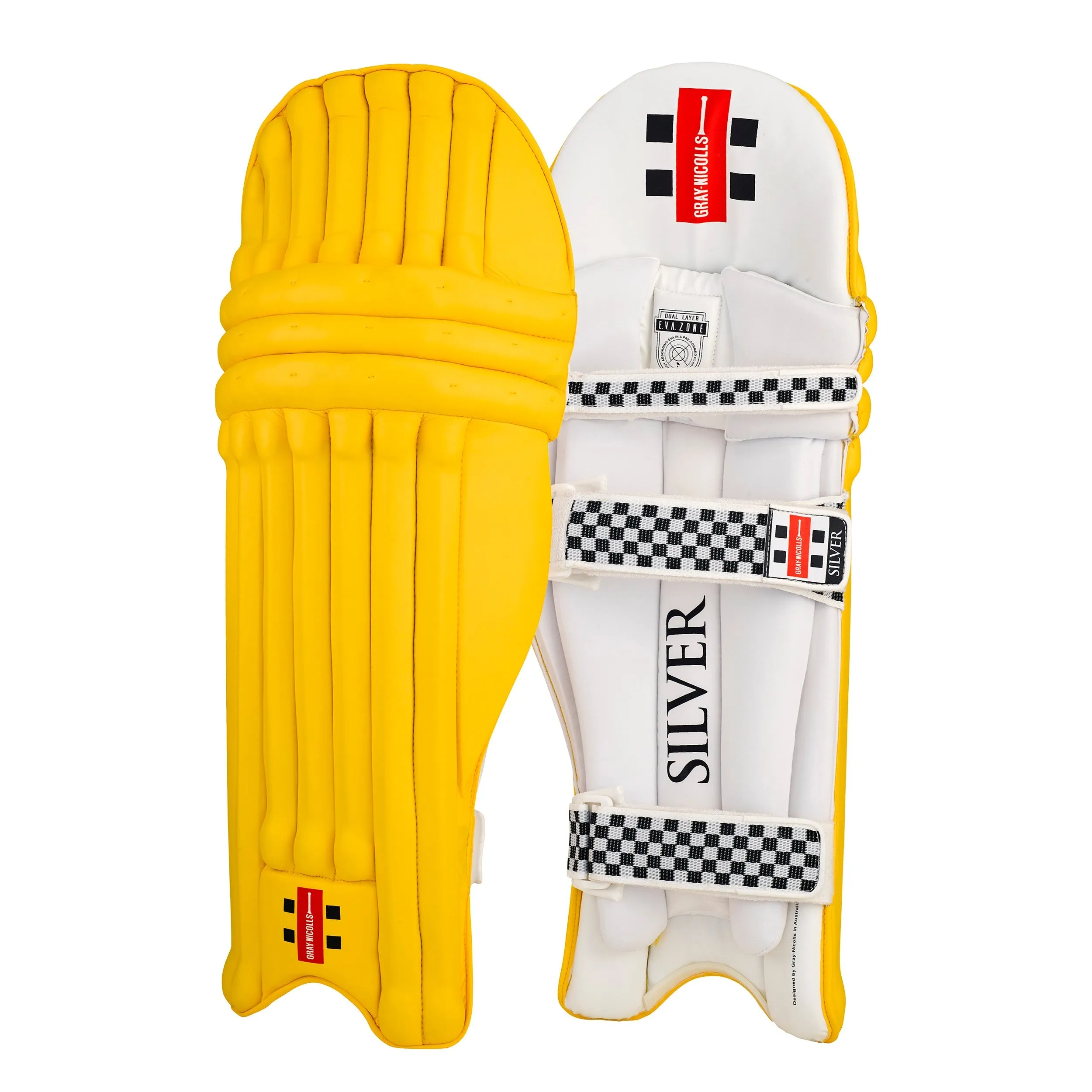 Gray Nicolls Silver - Coloured Cricket Batting Pads