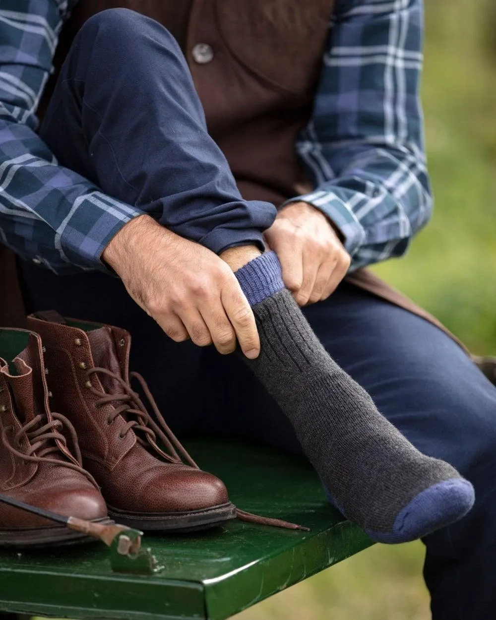 House of Cheviot Glen Technical Socks