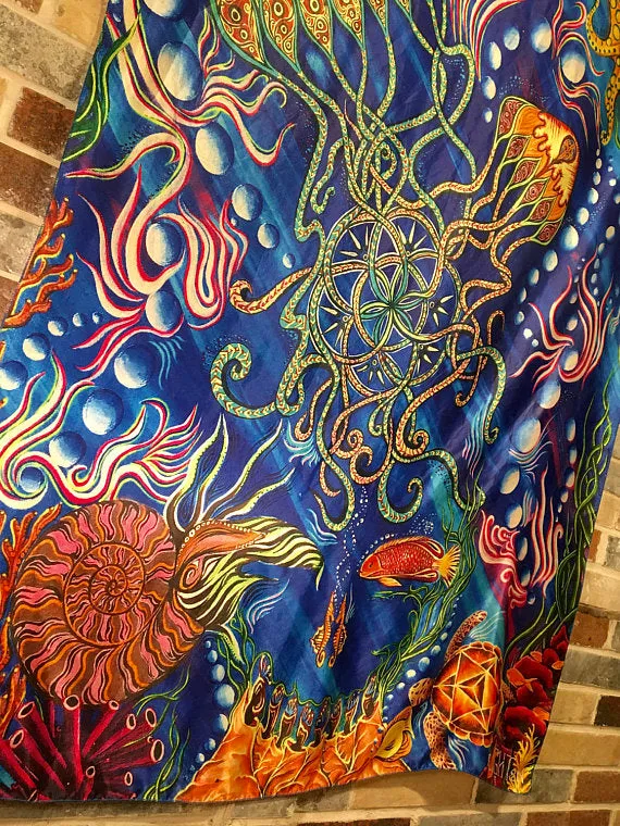 Jellyfishes Garden Tapestry