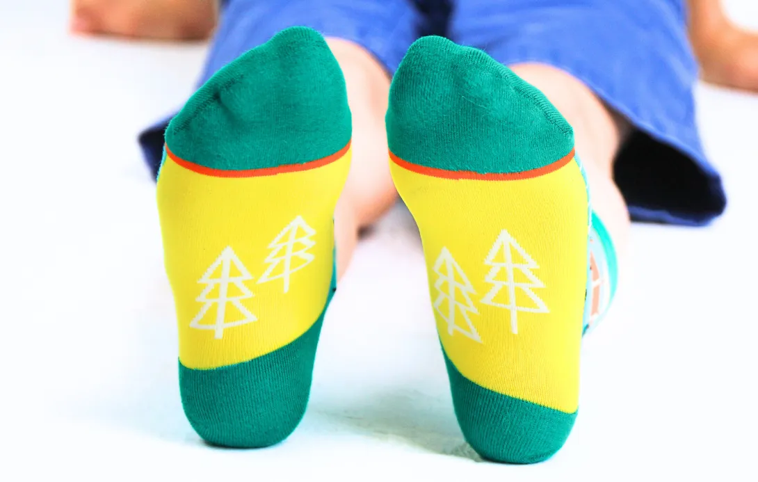 Kids' Cotton Crew Socks, RV There Yet?