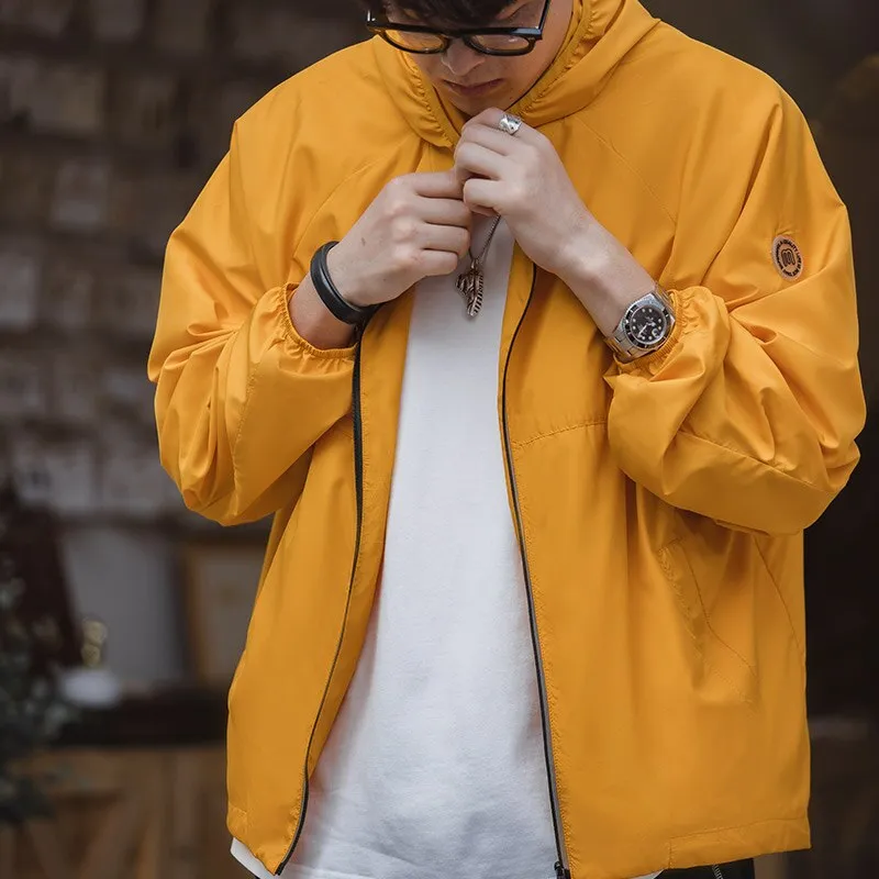 Men's Windproof Sun Protection Hooded Jackets