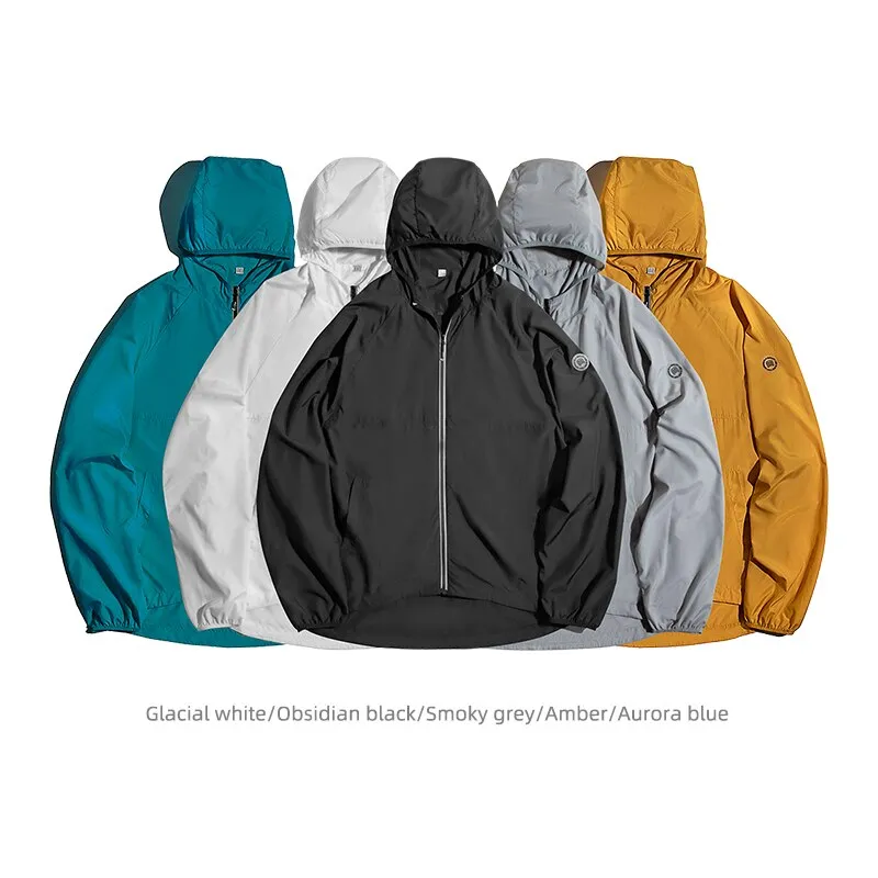 Men's Windproof Sun Protection Hooded Jackets