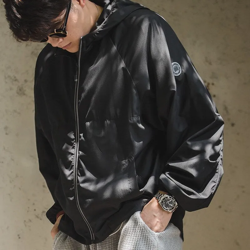 Men's Windproof Sun Protection Hooded Jackets