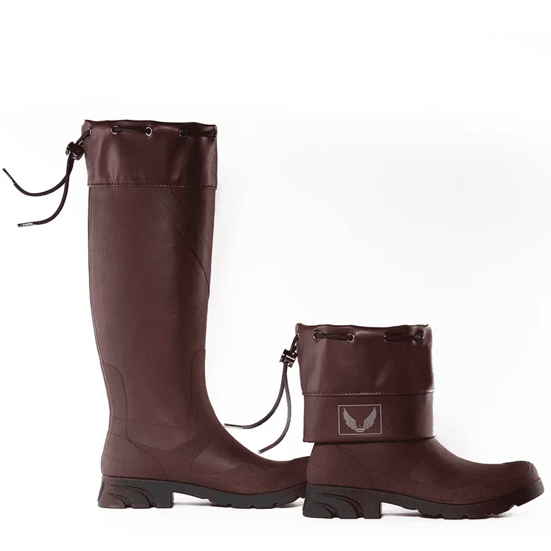 Merlot - All-Weather  Boots - Natural Rubber