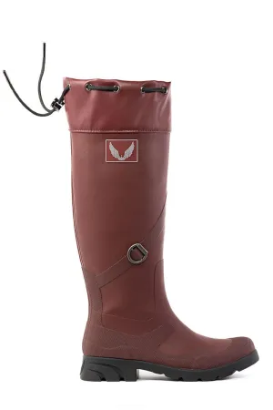 Merlot - All-Weather  Boots - Natural Rubber