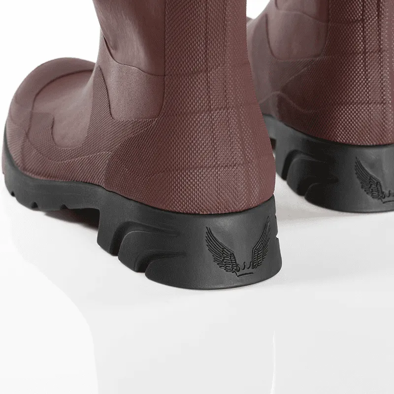 Merlot - All-Weather  Boots - Natural Rubber