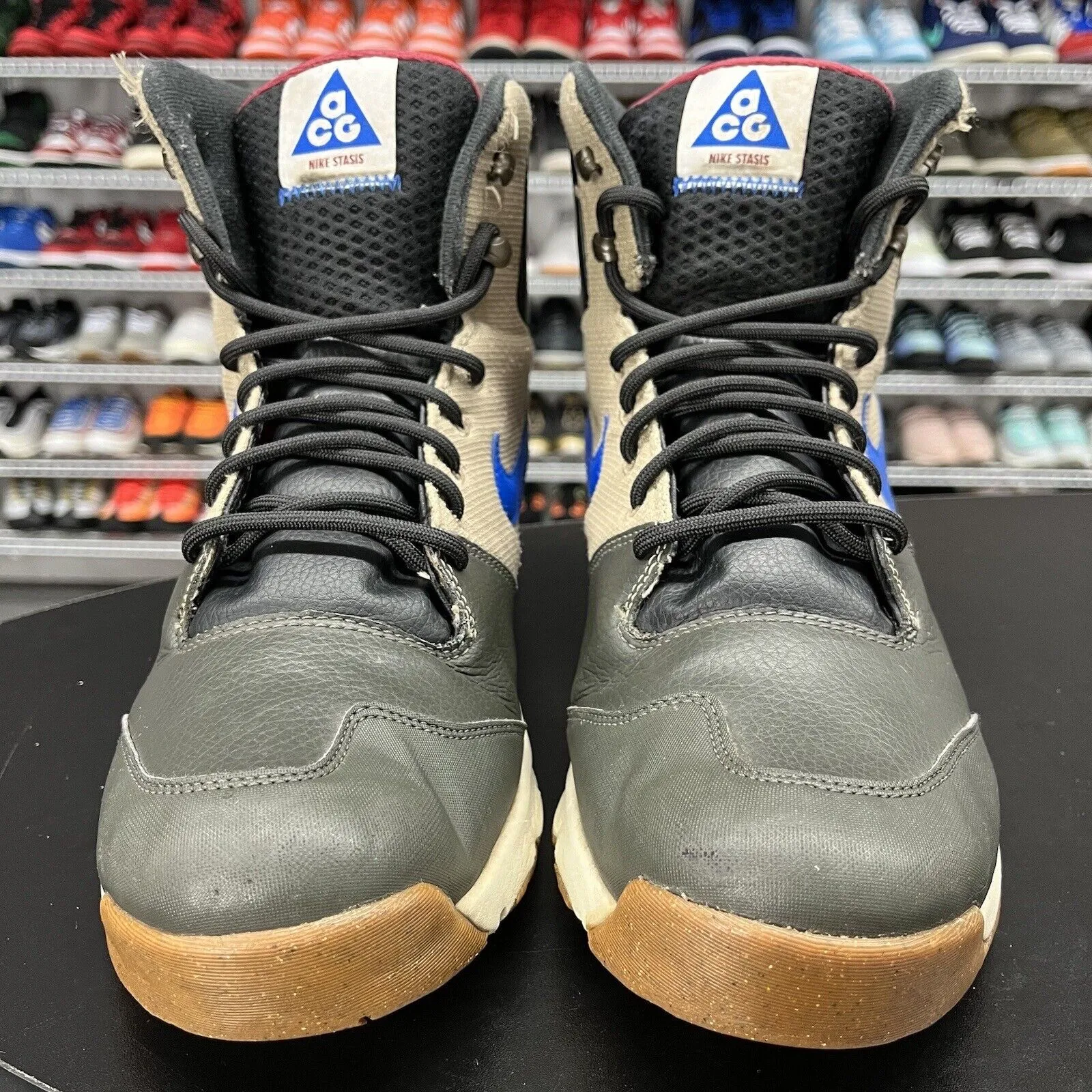 Nike Men's ACG Stasis Hiking Sneakers Mid Top 616192-201 Men's Size 11.5
