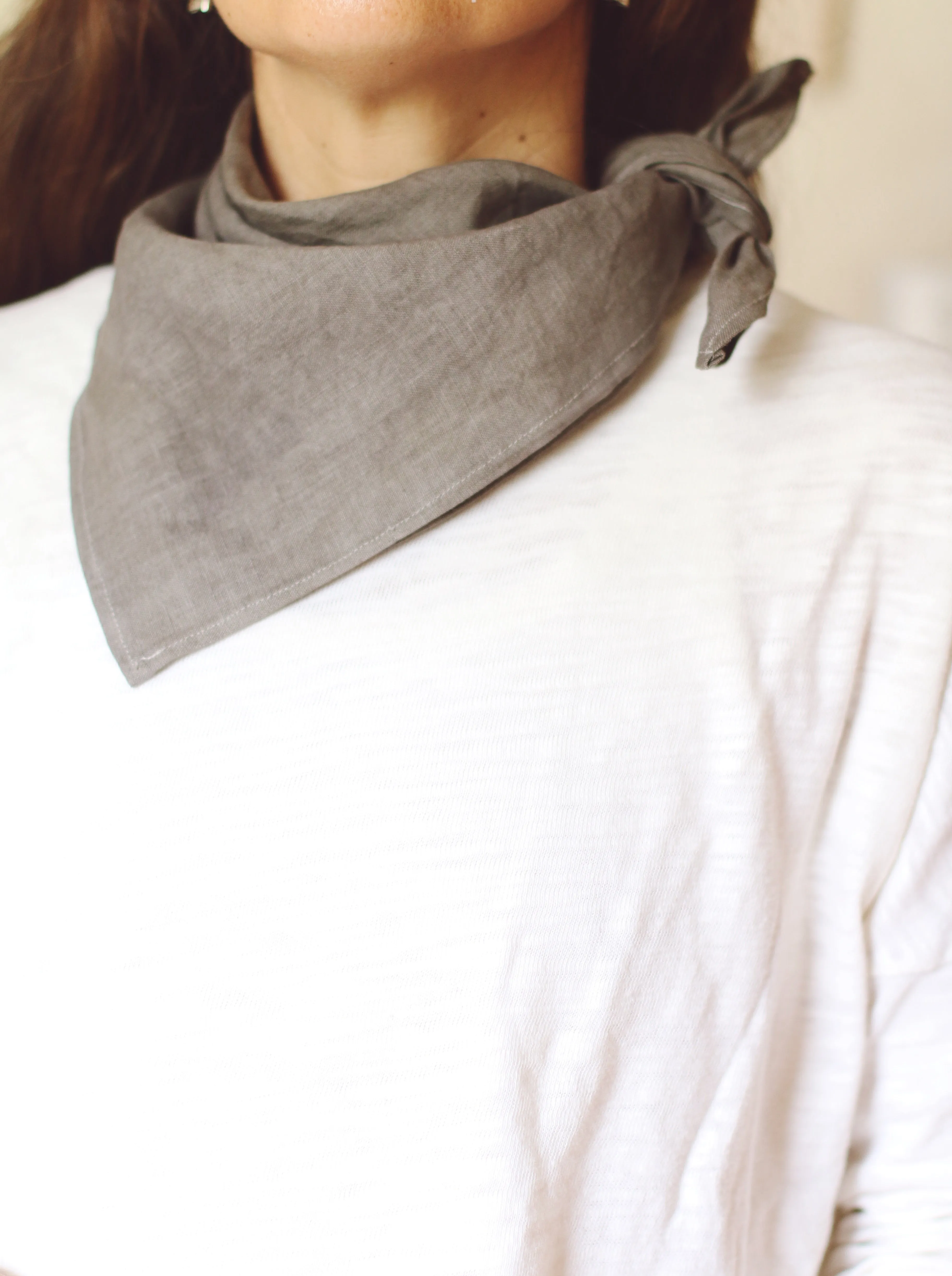 Organic Linen Bandanas