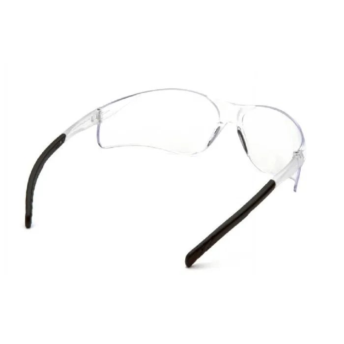 Pyramex Atoka S9110ST Safety Glasses, Clear Anti Fog Lens Clear Temples, One Size, 1 Each