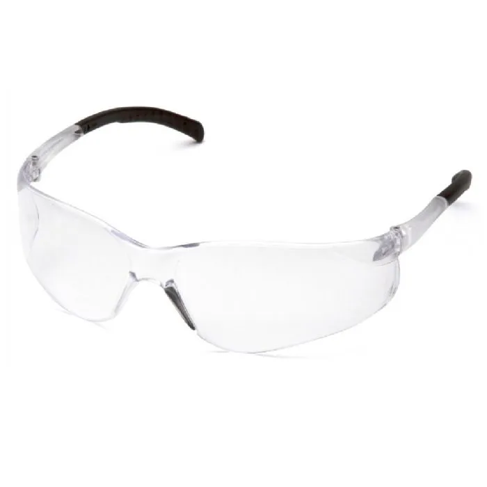 Pyramex Atoka S9110ST Safety Glasses, Clear Anti Fog Lens Clear Temples, One Size, 1 Each