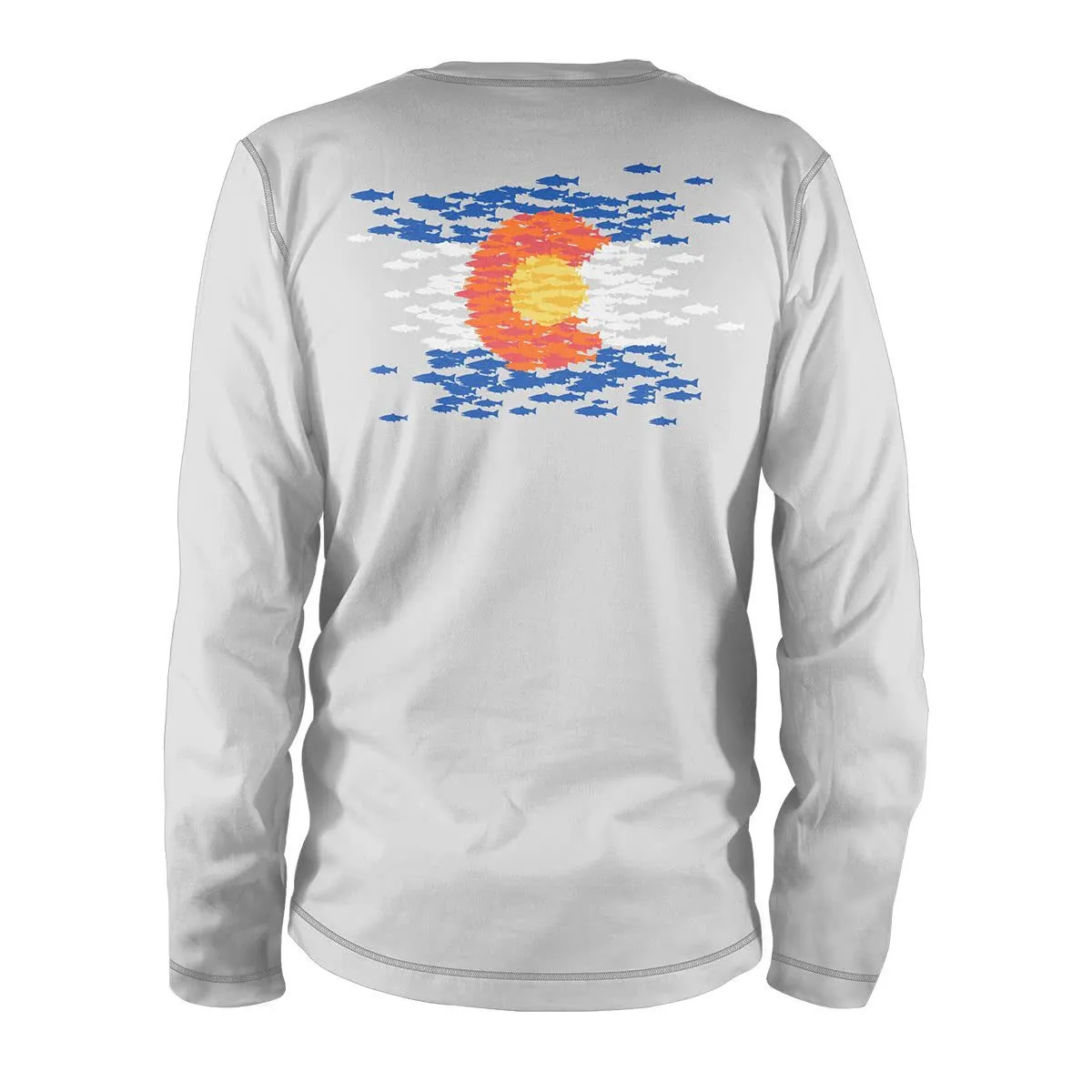 RepYourWater Colorado Flag Performance Long Sleeved Tee