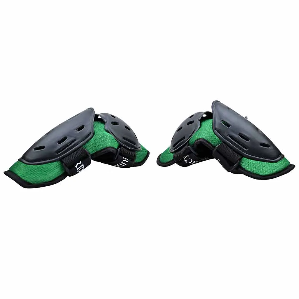 RIDERACT® Adult’s Elbow Protectors SafeMode-v1 Green Motorcycle Armors