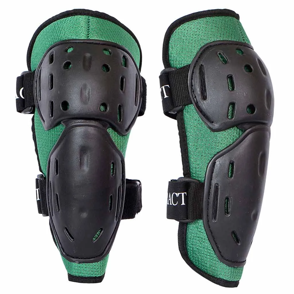 RIDERACT® Adult’s Elbow Protectors SafeMode-v1 Green Motorcycle Armors