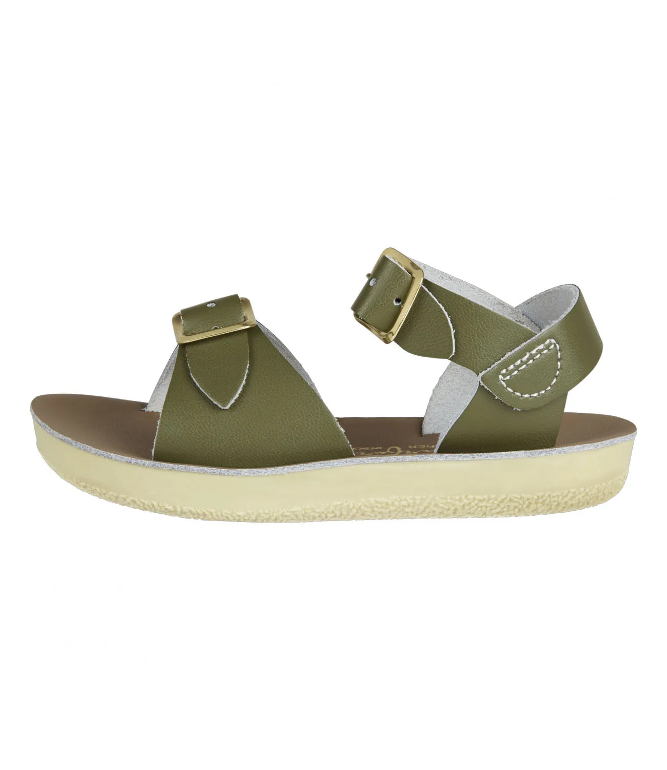Salt-water sandals surfer olive