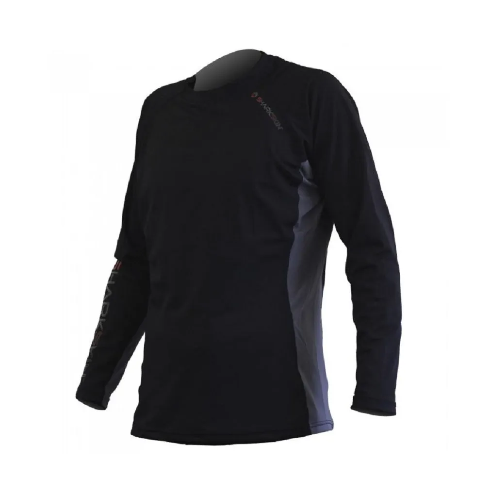 Sharkskin Rapid Dry Long Sleeves Tops Loose Fit
