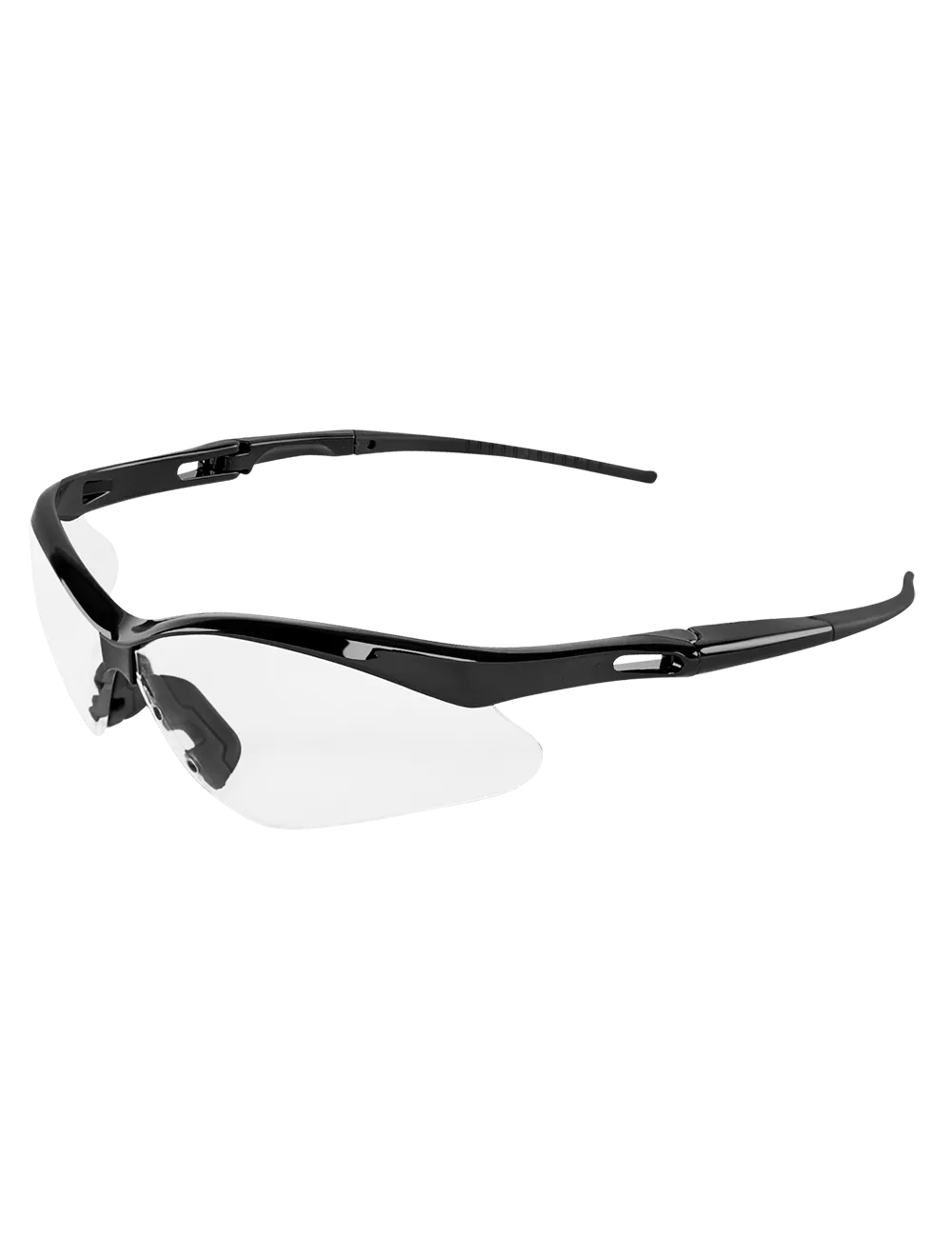 Spearfish® Clear Anti-Fog Lens, Shiny Black Frame Safety Glasses - BH2251AFE
