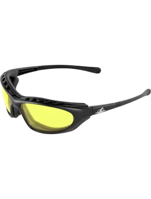 Steelhead® Yellow Anti-Fog Lens, Matte Black Frame Safety Glasses - LIMITED STOCK - BH1364AF