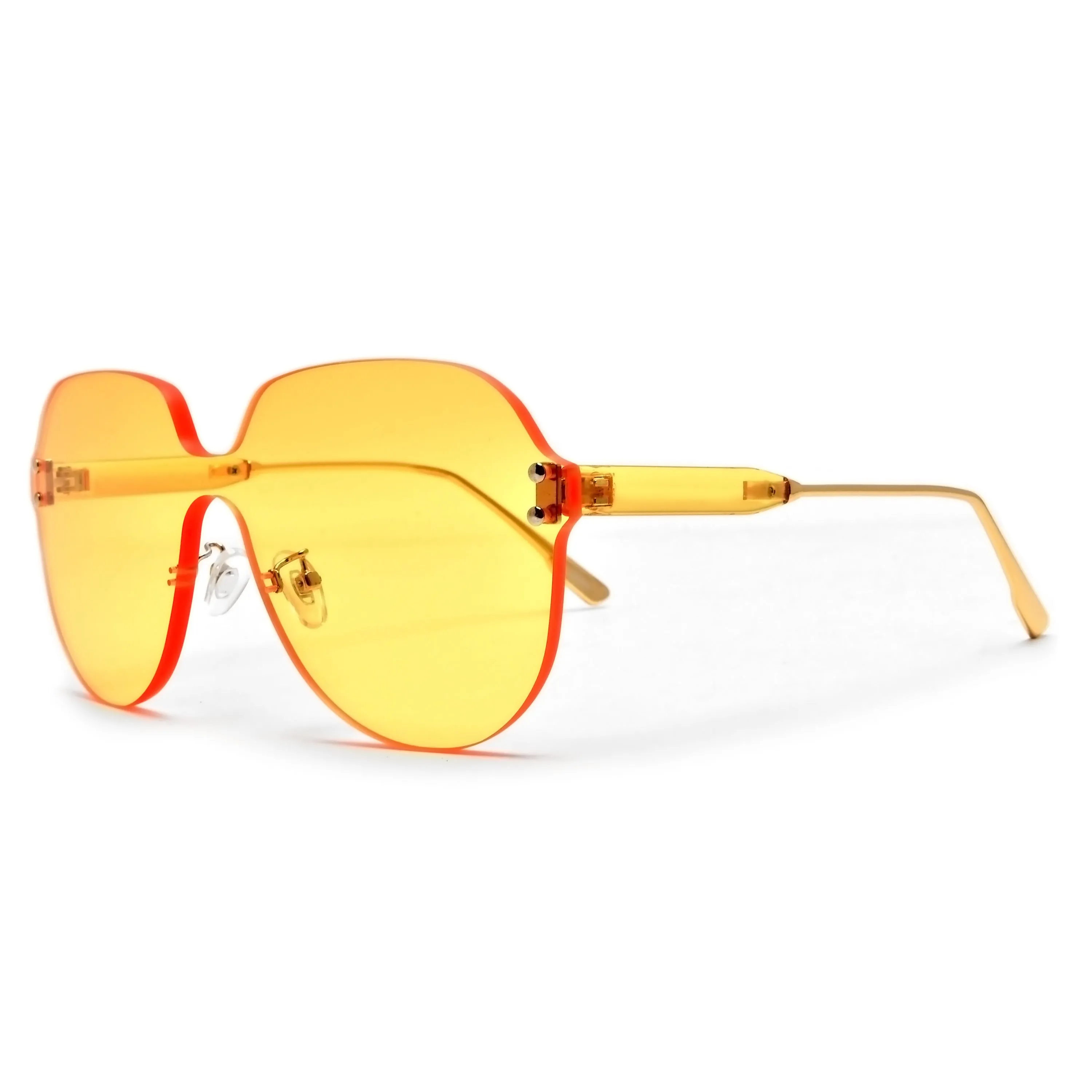 Thick Bold Oversize Full Coverage Shields