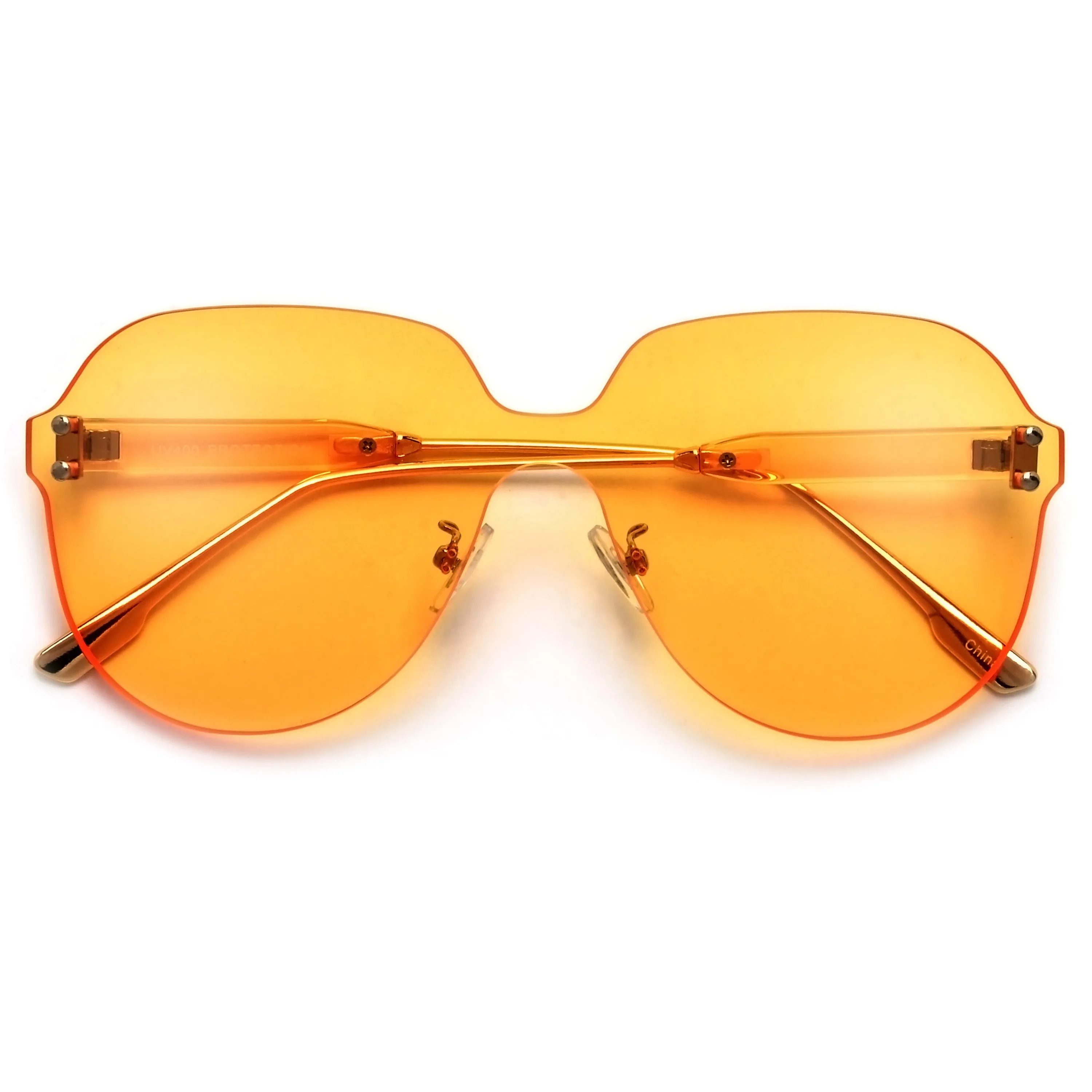 Thick Bold Oversize Full Coverage Shields