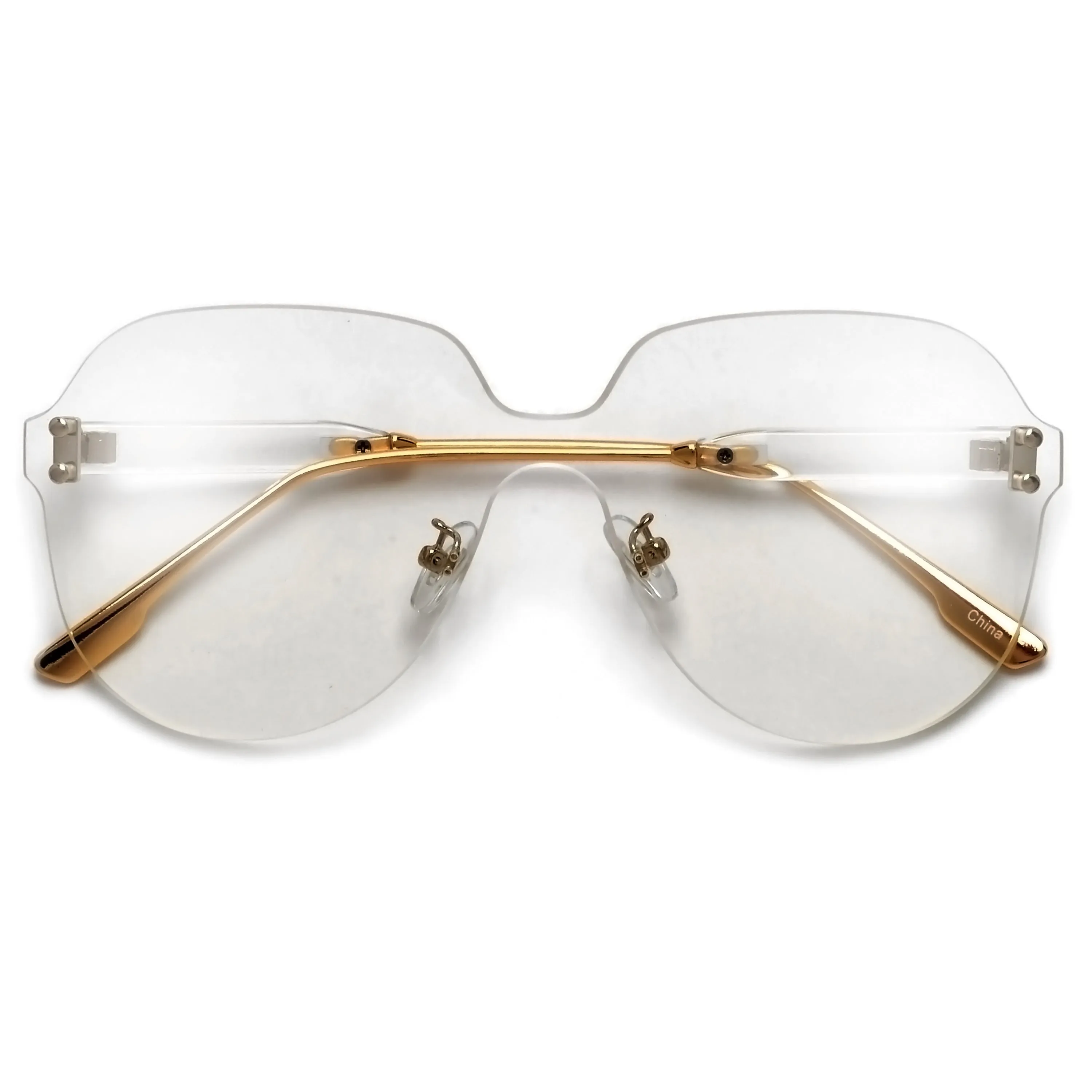 Thick Bold Oversize Full Coverage Shields