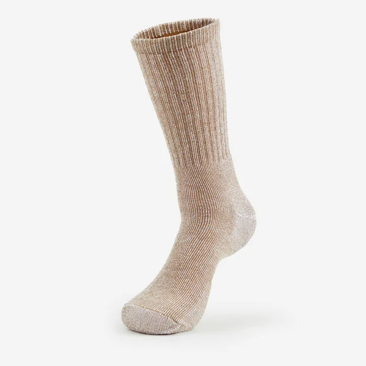 Ultra-Light Cushion Crew Hiking Sock - Cornstalk Brown