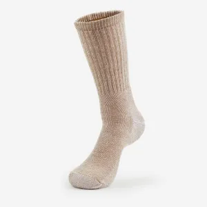 Ultra-Light Cushion Crew Hiking Sock - Cornstalk Brown