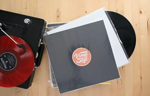 Vinyl Styl™ 12 Inch Vinyl Record Protective Outer Sleeves - 100 Count